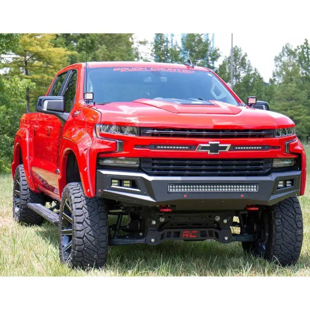 Chevrolet Silverado 1500 19’’-tilleggslamper Led 3’’ Rough Country Wide Angle Series