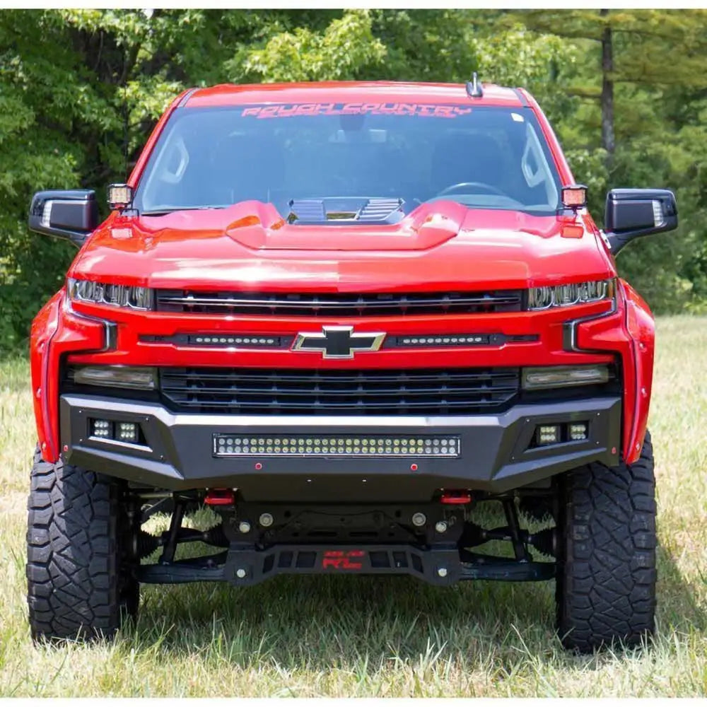 Chevrolet Silverado 1500 19’’-tilleggslamper Led 3’’ Rough Country Wide Angle Series