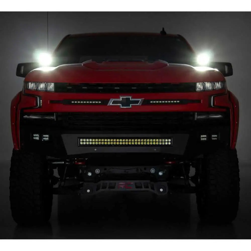 Chevrolet Silverado 1500 19’’-tilleggslamper Led 3’’ Rough Country Wide Angle Series