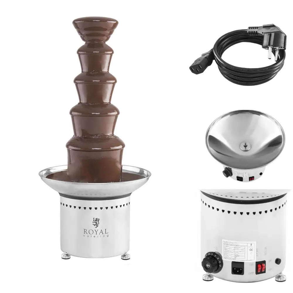 Chocolat Fontene med 5 Etasjer 6kg Rccf-65w4