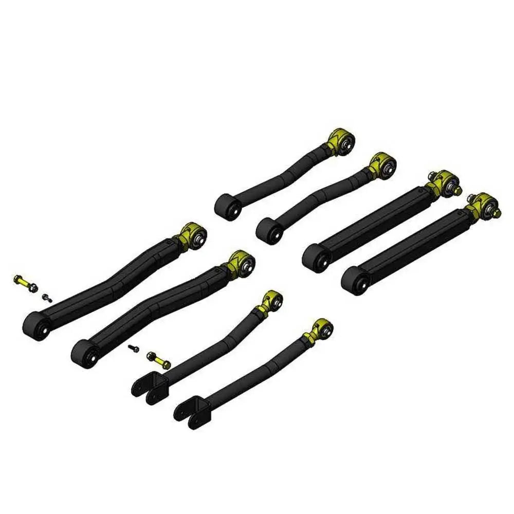 Clayton Off Road Lift 0-5’ Justerbare Korte Armløftsett - Jeep Wrangler Jl 4 d 18- - 2