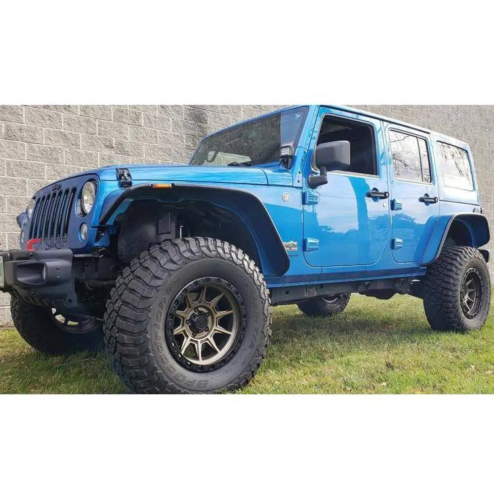 Clayton Off Road Premium Lift 0-6,5’ Justerbart Kortarmssett - Jeep Wrangler Jk 4 d 07-18 - 3