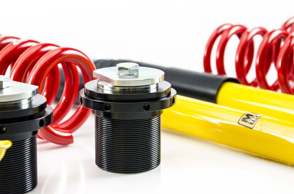Coilover bakaksel for Mercedes-Benz W124 sedan med 30-75 mm senking