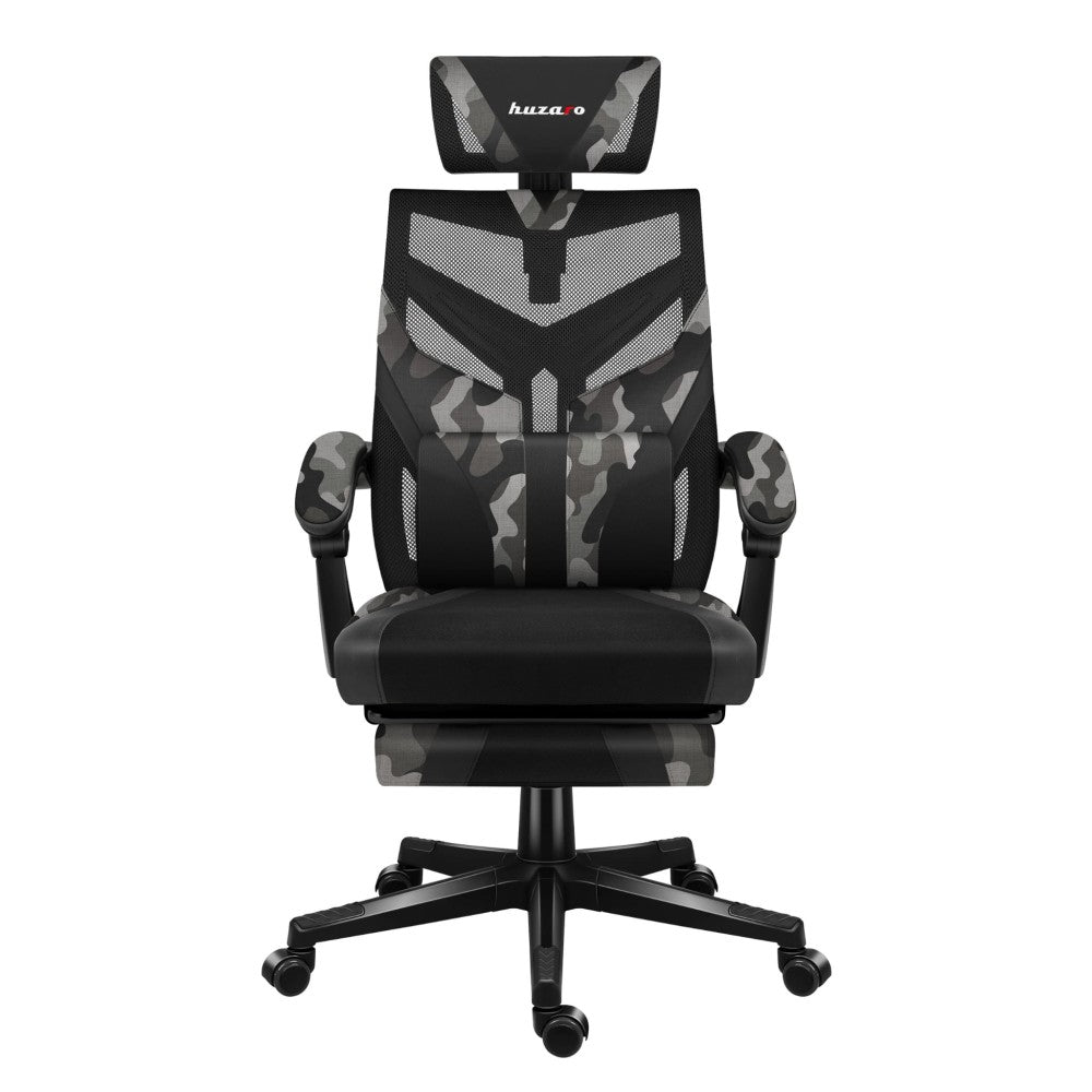Huzaro Combat 5.0 Camo – sidevisning med fotstøtte uttrekkbar