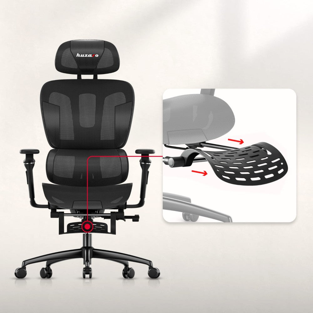 Huzaro Combat 7.9 gamingstol – justerbare armlener i nærbilde