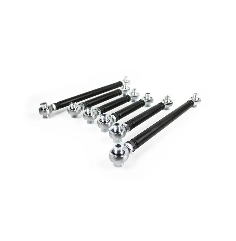 Komplett 6-delers camber arm-sett i kromolybdenstål for BMW 3-serie E9x og 1-serie E8x
