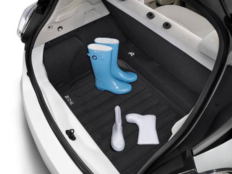 Renault OEM bagasjeromsmatte til Renault Zoe – halvstiv materiale