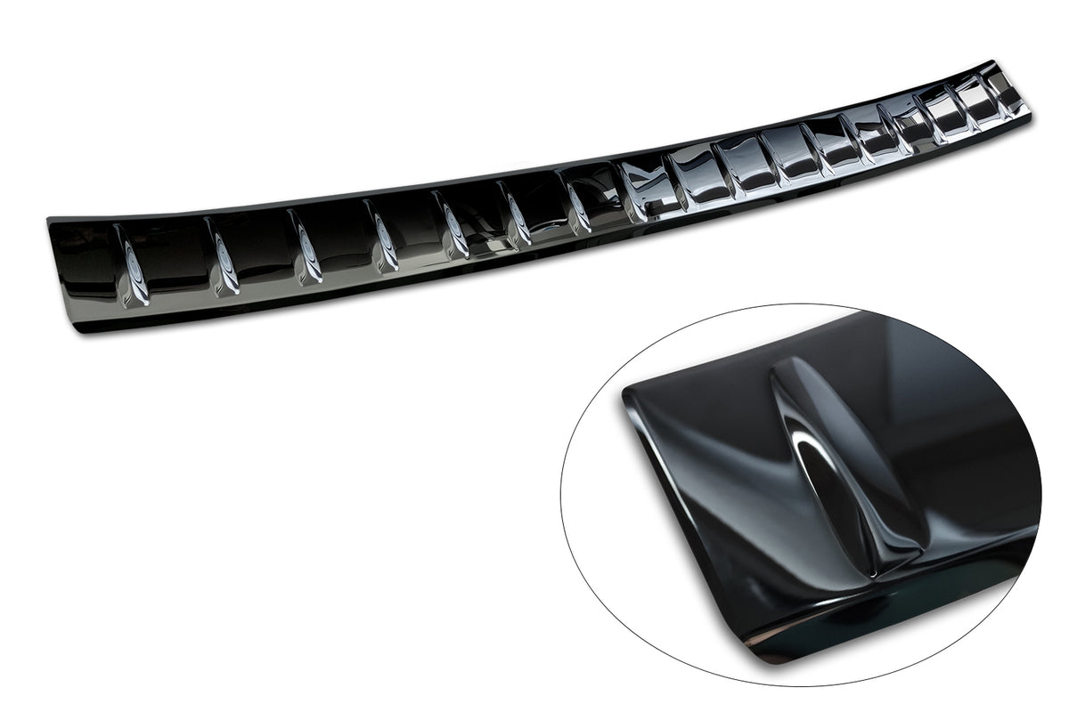Bakfangerbeskytter Bmw 7 (G70) M Pakke / Black (2022-) – Rustfritt stål - nærbilde