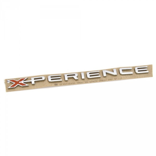 Emblem Seat Leon XPERIENCE Orange Brilliant - sett forfra