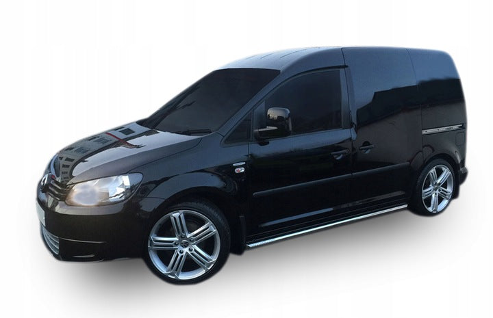 Stigtrinn Scoutt til Vw Caddy III 2003-2015 i rustfritt stål, enkel montering uten boring
