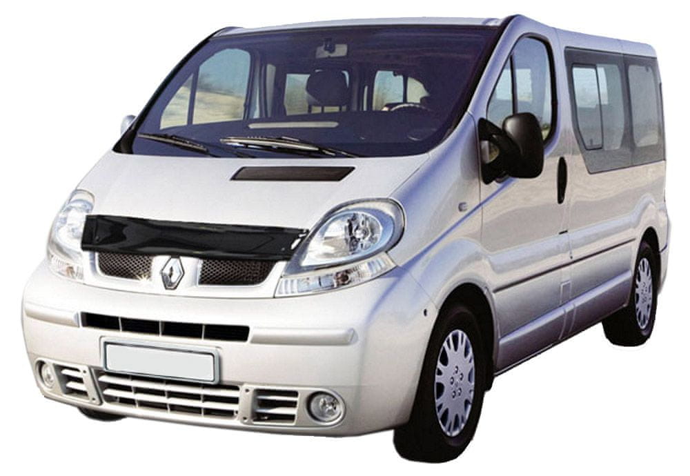 Scoutt panserbeskytter i akryl til Renault Trafic med steinsprutbeskyttelse og enkel montering