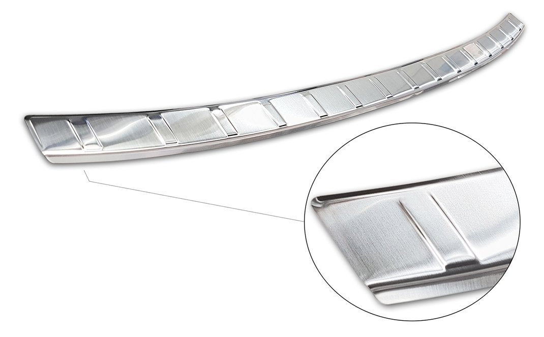 Bakfangerbeskytter Vw ID.3 Chrome (2019-) – Rustfritt stål - nærbilde