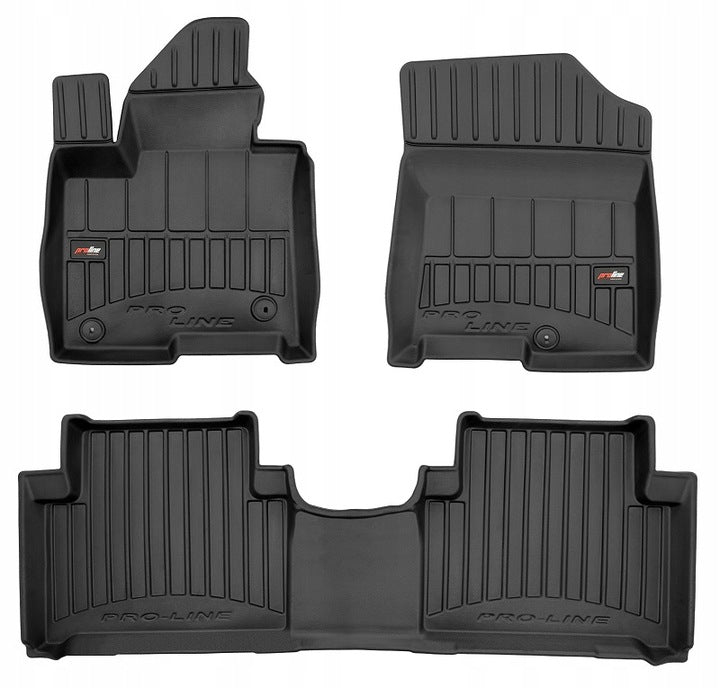Frogum 3D Premium gulvmatter til Kia Sorento IV Hybrid 2020– – TPE, 60 mm kant, svart