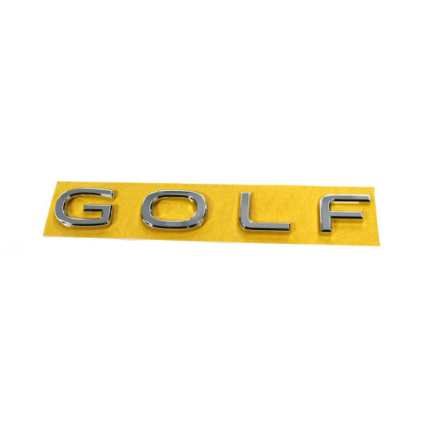 Emblem/logo til Vw GOLF 8 Chrome i krom ABS-materiale for bakluke