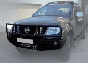Støtfanger med bullbar- Nissan Navara D40 05-10 | Nomax.no🥇