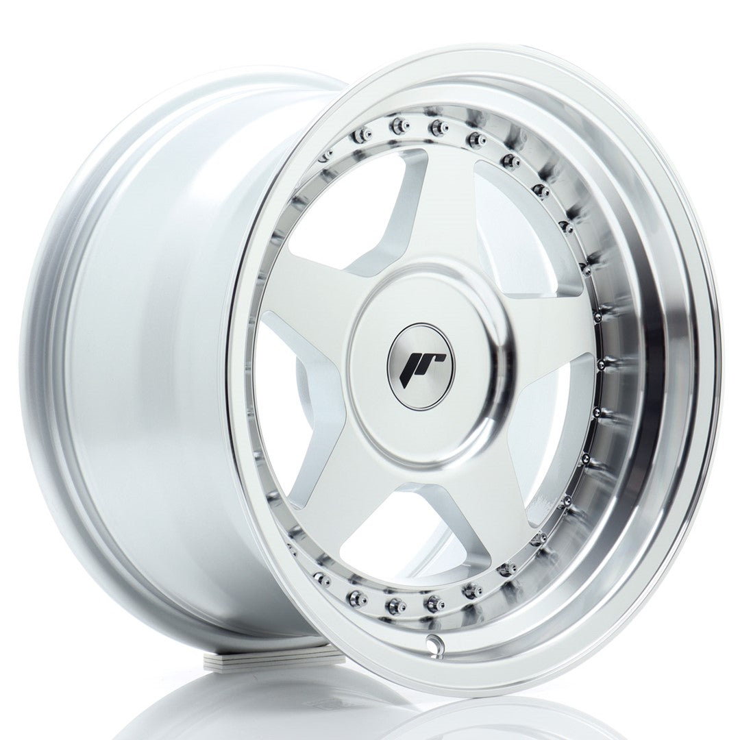 Felg JR Wheels JR6 16x9" Silver – sett forfra