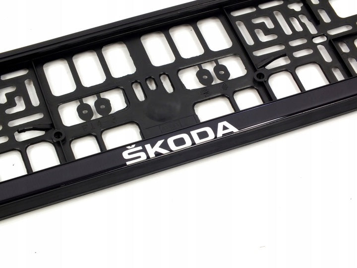 Emblem Skoda - sett bakfra