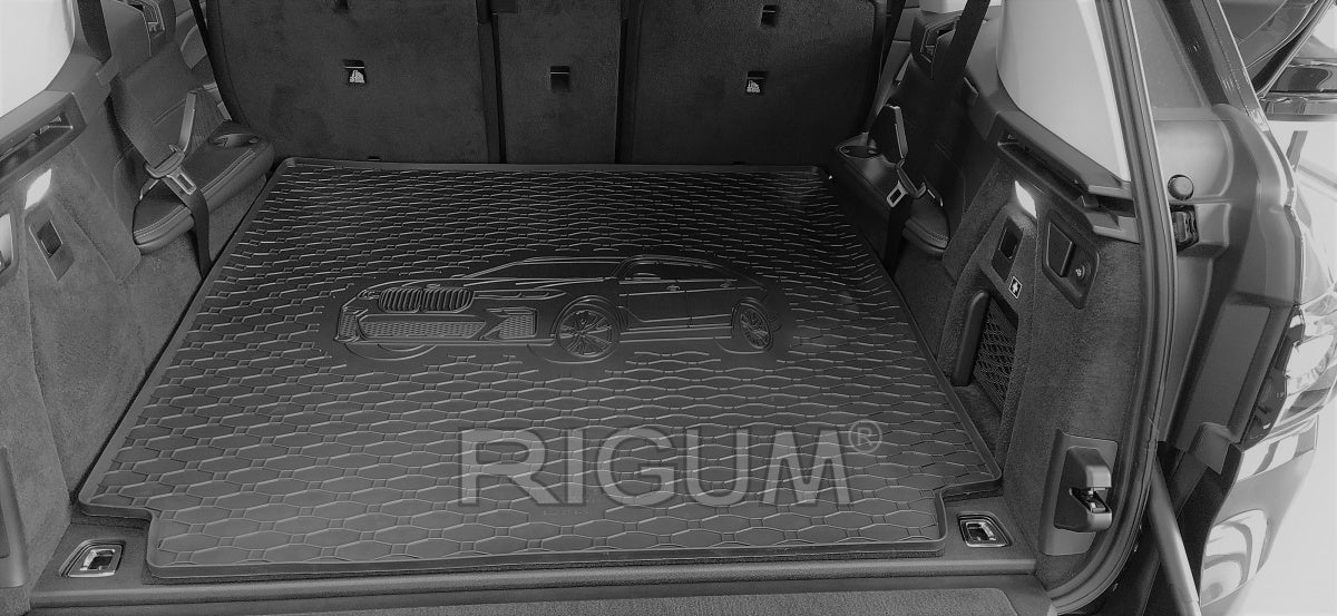 Rigum bagasjeromsmatte til Bmw X7 (G07) – med 10 mm sidekant