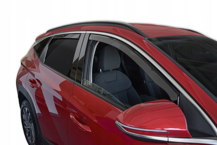 Heko vindavviser til Hyundai Tucson IV / sett 4 stk. – PMMA Plexi