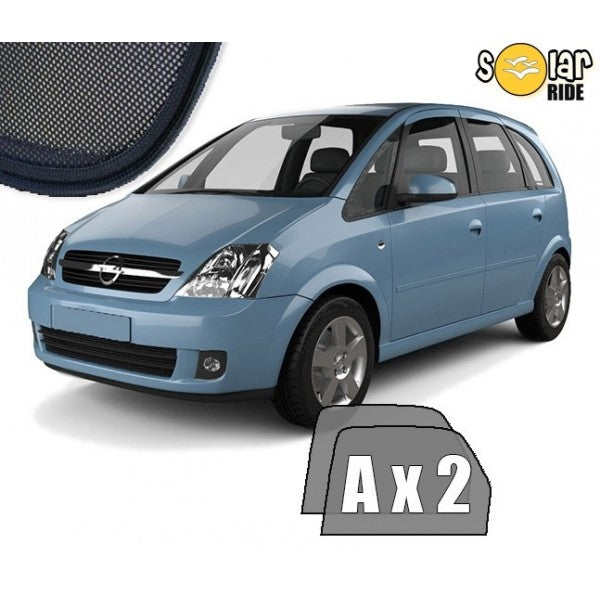 Sr solskjerm i akryl til Opel Meriva A, vindavviser og regnbeskyttelse