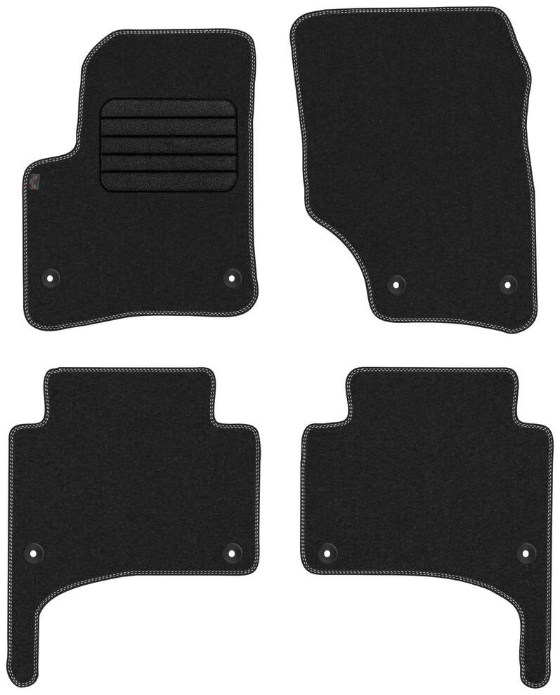 Unknown stoffmatter til Vw Touareg 7L – premium velour