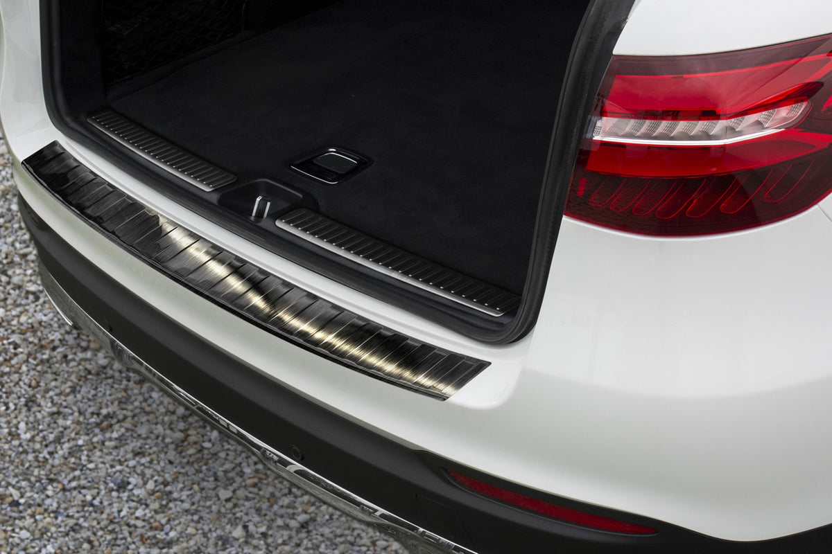 Avisa bakfangerbeskytter til Mercedes GLC (X253) / Black Editon – rustfritt stål