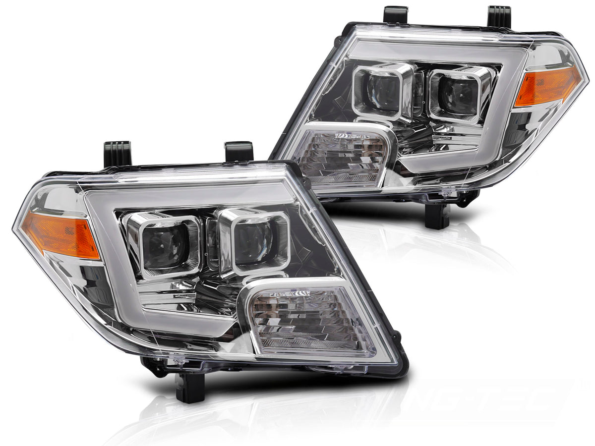 Baklykter Nissan Frontier (2010–2014) LED Tube Krom - LPNI09