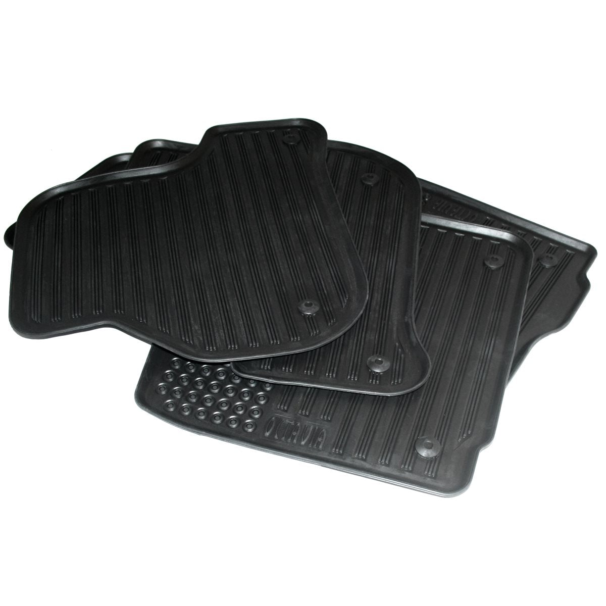 VAG OEM gulvmatter til Skoda Octavia II – HDTE materiale