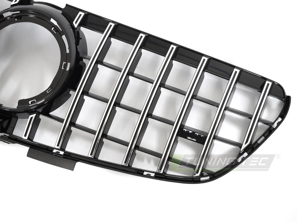 Grill Mercedes V-Klasse/Vito W447 20-23 sett fra siden, struktur synlig.