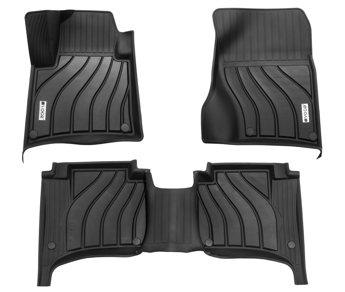 Vogo gulvmatter til Porsche Cayenne II (92A) – santoprene materiale