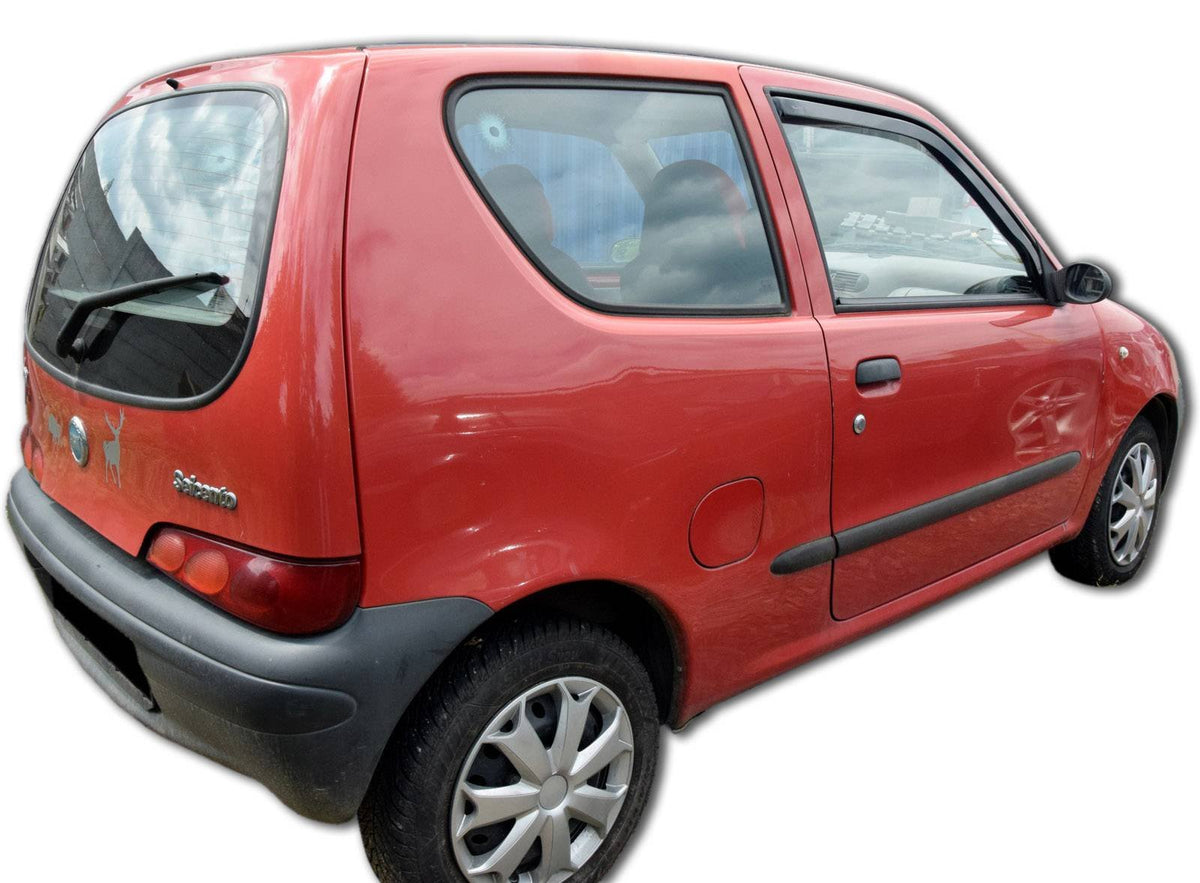 Vindavviser Fiat SEICENTO 3-dørs 1998→ / 600 sett 2 stk. – PMMA Plexi - nærbilde