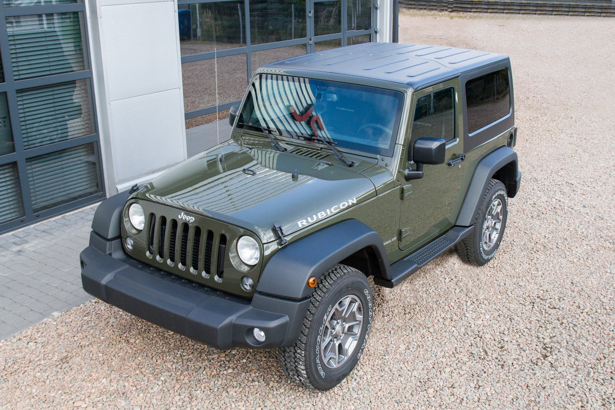 Stigtrinn Jeep Wrangler JK Ventshield (2006-2018) - sett bakfra