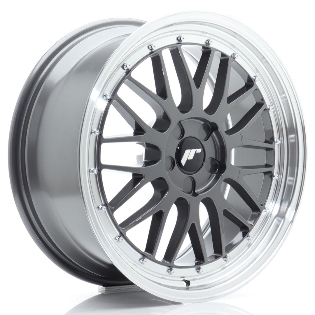 Felg JR Wheels JR23 19x8" Hyper Gray – sett forfra