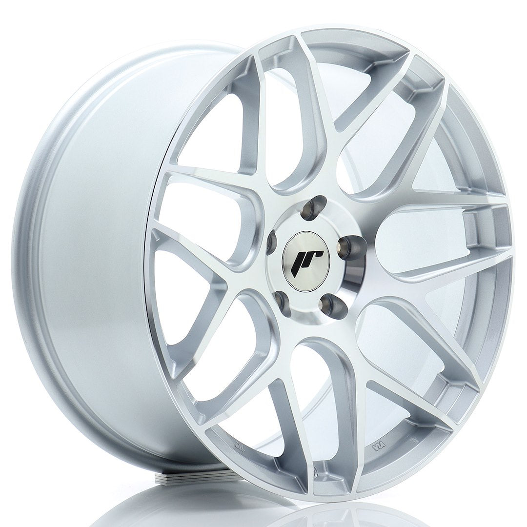 Felg JR Wheels JR18 19x9,5" Silver – sett forfra