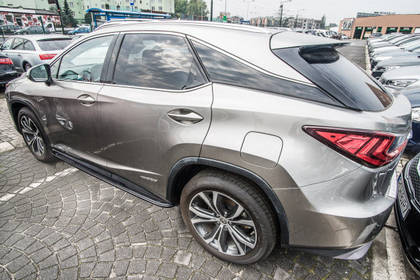 Lexus RX IV stigtrinn i aluminium og ABS fra Ventshield for enkel montering