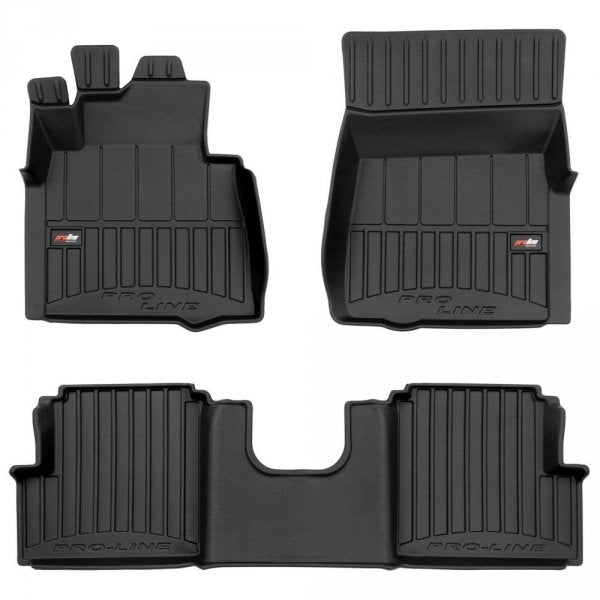 Frogum 3D Premium gulvmatter til Mercedes G II W463 (1990–2018) – svarte TPE-matter med 60 mm sidekant