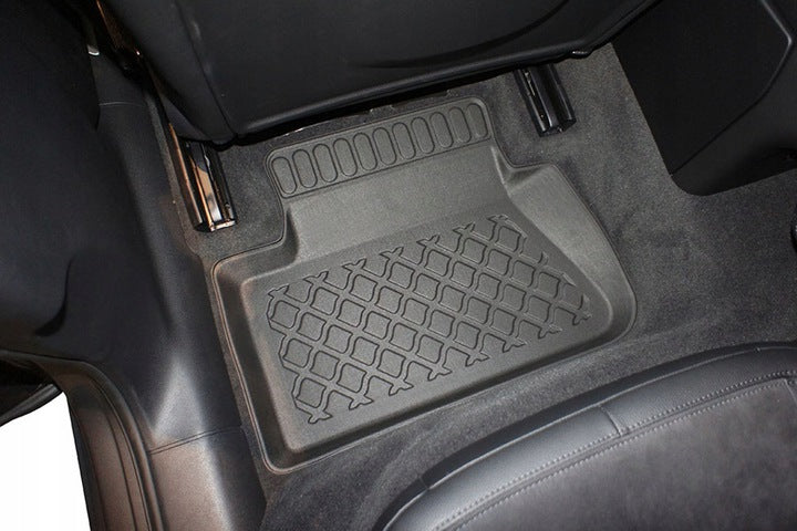 Gulvmatter Porsche Macan I (95B) (2014-2024) – Antiskli luktfrie gummi TPE - detaljer
