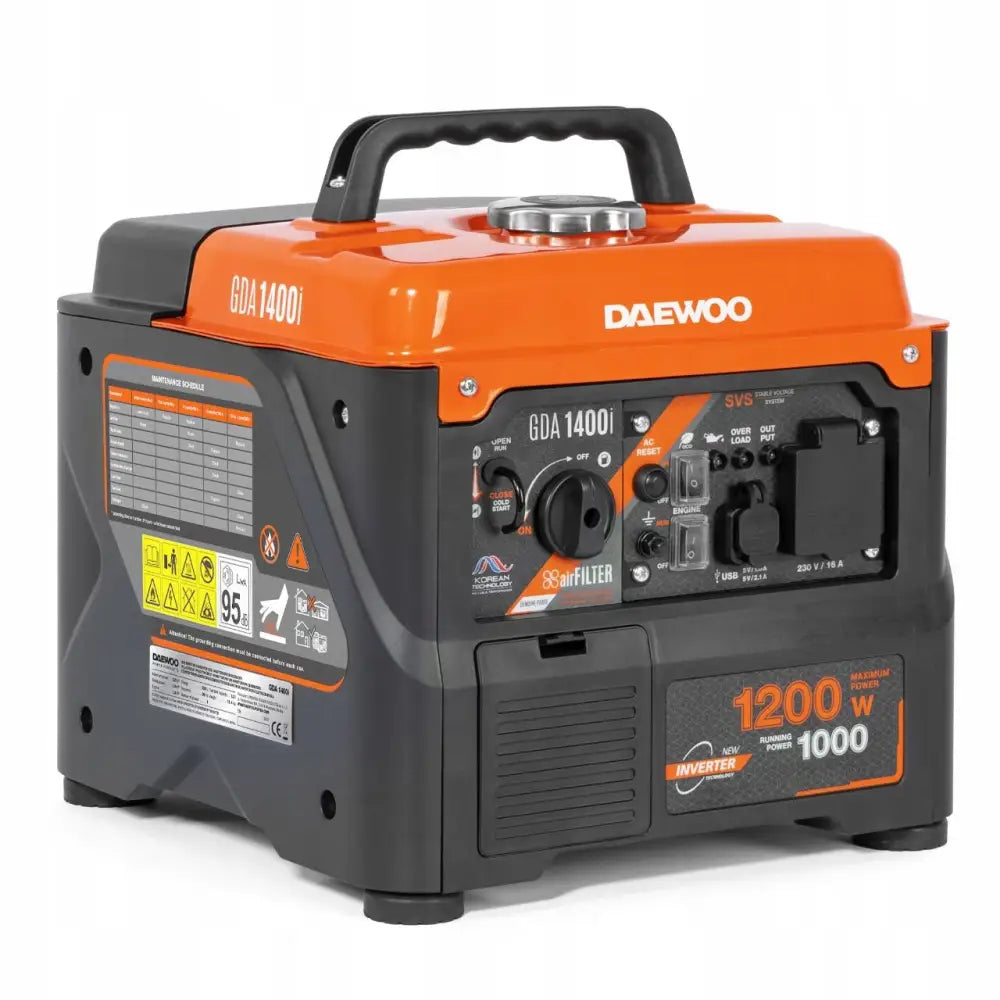 Daewoo Gda 1400i Strømaggregat 1200 w