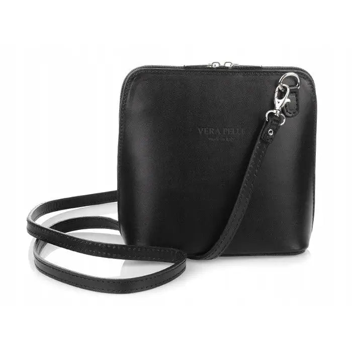 Dame Liten Skinnveske Crossbody i Ekte Skinn K03 - 1