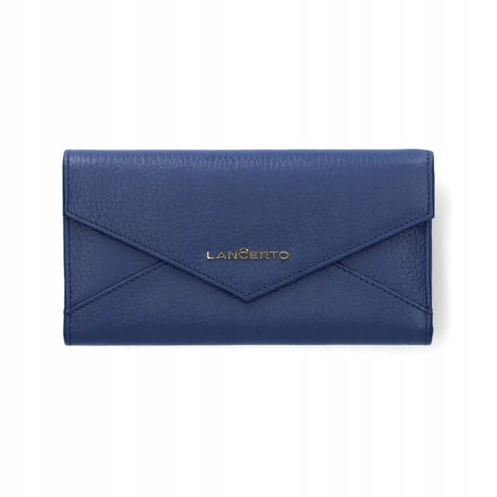 Dame Lommebok Marineblå Stor Clutch Lancerto - 1