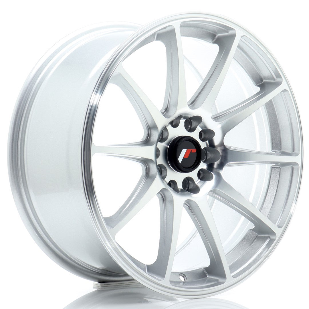 Felg JR Wheels JR11 18x8,5" Silver – sett forfra
