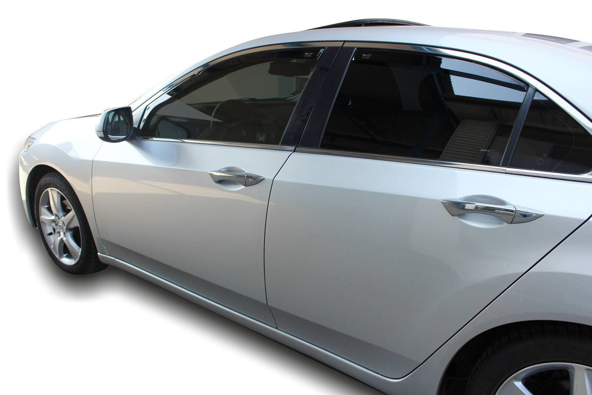 Vindavviser Honda ACCORD 4-dørs (2008-2015) – PMMA Plexi - detaljer