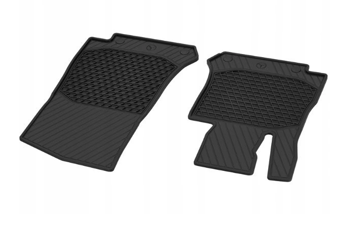Gulvmatter Mercedes EQC (N293) / GLC Coupe (C253) – Gummi | Mercedes OEM - sett bakfra
