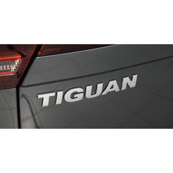 Emblem/logo til Vw Tiguan II (MQB) > Glossy Chrome i blank kromfarge for bakluke