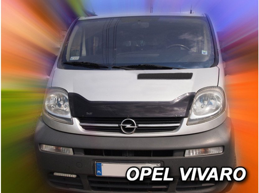 Heko panserbeskytter i akryl til Opel Vivaro A / Renault Trafic II med steinsprutbeskyttelse og enkel montering