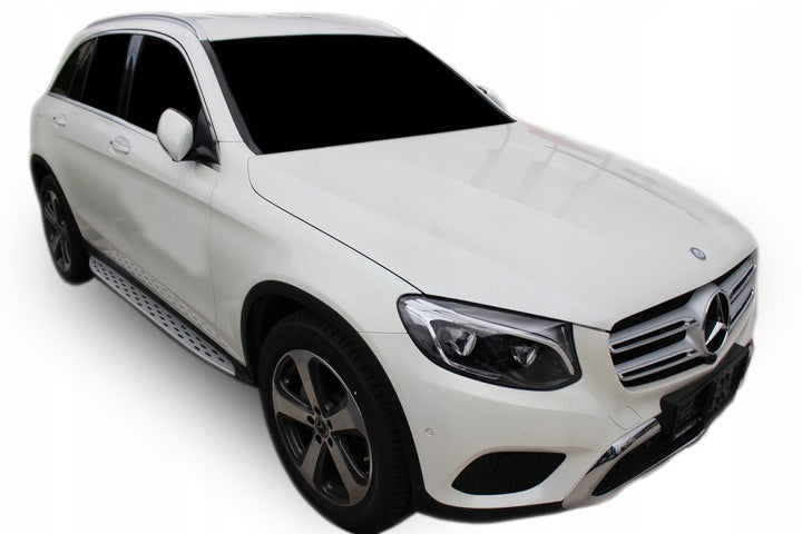 Stigtrinn Scoutt til Mercedes GLC (X253) i aluminium med enkel montering