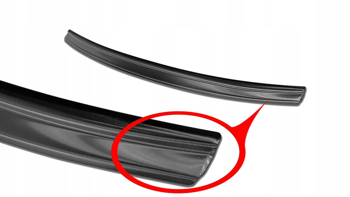 Bakfangerbeskytter Kia XCeed (2019-) – Rustfritt stål - nærbilde