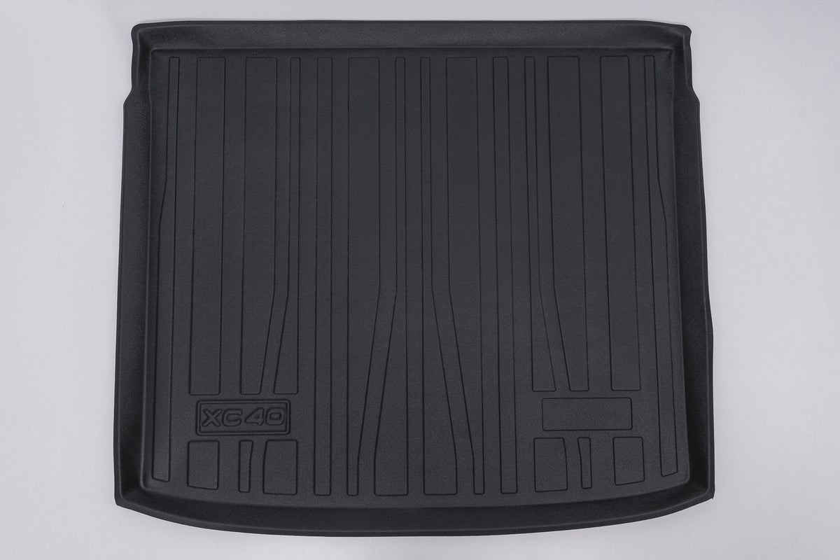 Ven-Tuning bagasjeromsmatte til Volvo XC40/EX40 – 3D-laser design og hevet sidekant
