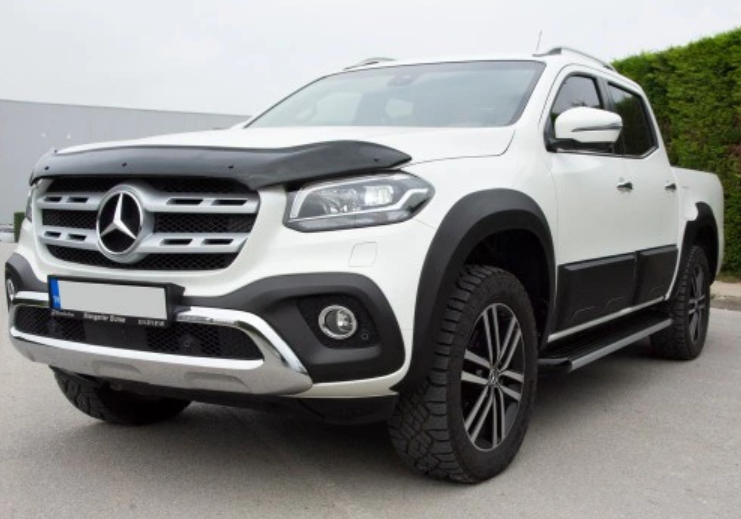 HD panserbeskytter i akryl til Mercedes klasse X, beskytter mot steinsprut og riper