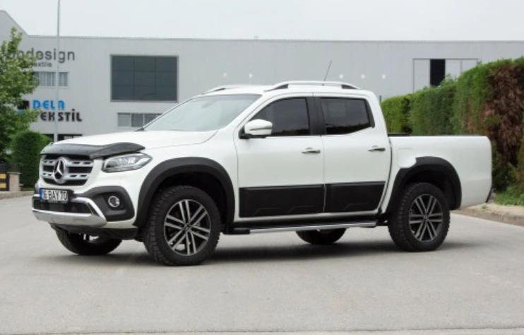 Panserbeskytter Mercedes klasse X (2017-2022) - sett forfra